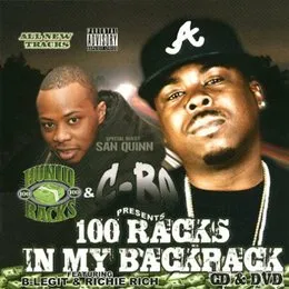 100 Racks in My Backpack von C‐Bo – Album Cover