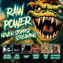 Never Stopped Screaming von Raw Power – Album Cover