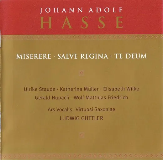 Miserere / Salve Regina / Te Deum