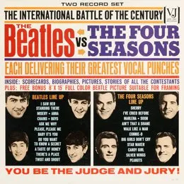 The Beatles vs. The Four Seasons von The Beatles – Album Cover