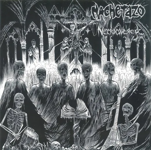 Necrocovered von Machetazo – Album Cover