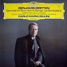 Serenade for Tenor, Horn & Strings / Les Illuminations von Benjamin Britten – Album Cover
