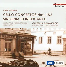 Cello Concertos nos. 1 & 2 / Sinfonia Concertante von Carl Stamitz – Cover