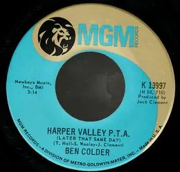Harper Valley P.T.A. (Later That Same Day) / Folsom Prison Blues #1½ von Ben Colder – Cover