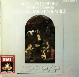 Motets & Chansons von The Hilliard Ensemble – Album Cover