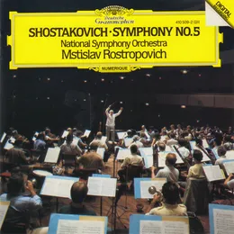 Symphony no. 5 von Мстислав Ростропович – Album Cover