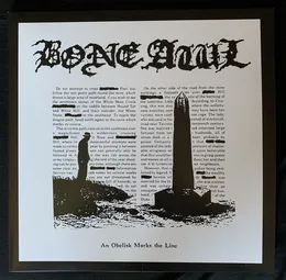 An Obelisk Marks the Line von Bone Awl – Album Cover