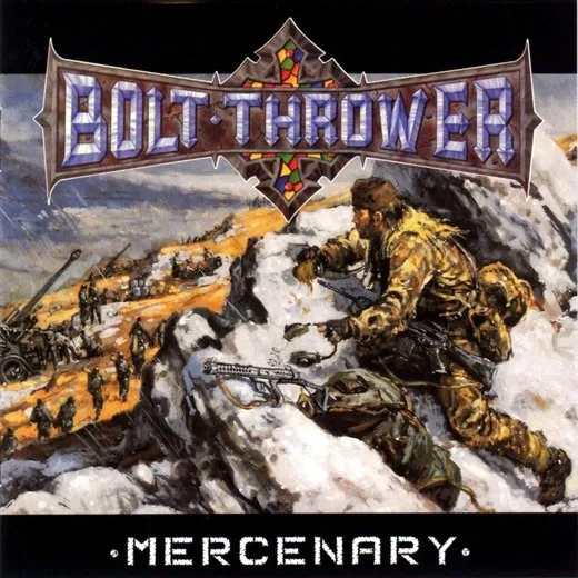 Mercenary von Bolt Thrower – Album Cover