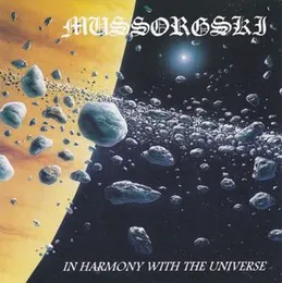 In Harmony With the Universe von Mussorgski – Album Cover