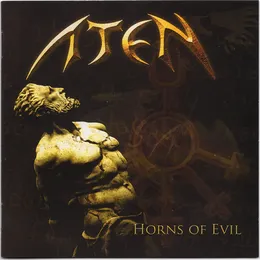 Horns of Evil von Aten – Album Cover