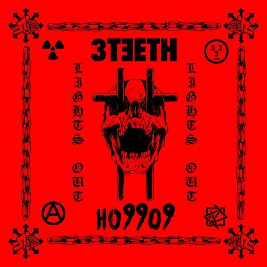 Lights Out von 3TEETH – Album Cover