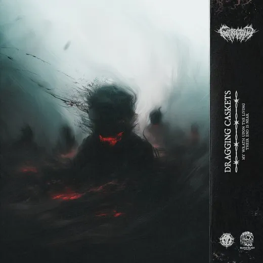 Dragging Caskets von Gutrectomy – Album Cover