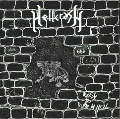 Ready to Burn in Hell von Hellcrash – Cover