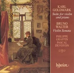 Goldmark: Suite for Violin and Piano / Walter: Violin Sonata von Pascal Devoyon – Album Cover