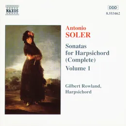 Sonatas for Harpsichord, Volume 1 von Padre Antonio Soler – Album Cover