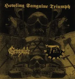 Howling Sanguine Triumph von Kommodus – Album Cover