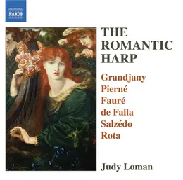 The Romantic Harp von Carlos Salzedo – Album Cover