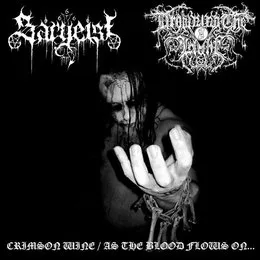 Crimson Wine / As the Blood Flows On... von Sargeist – Cover
