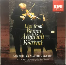 Live from Beppu Argerich Festival von Ivry Gitlis – Album Cover