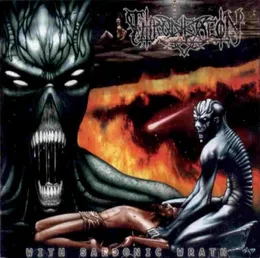 With Sardonic Wrath von Throneaeon – Cover