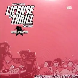 License to Thrill, Part Four von Caspa – Cover