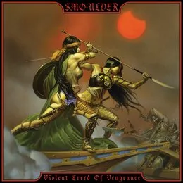 Violent Creed of Vengeance von Smoulder – Album Cover