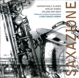 Saxazione von Maros Miklós – Album Cover