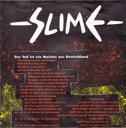 Der Tod Ist Ein Meister Aus Deutschland von Slime – Cover