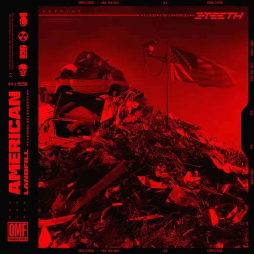 AMERICAN LANDFILL von 3TEETH – Album Cover