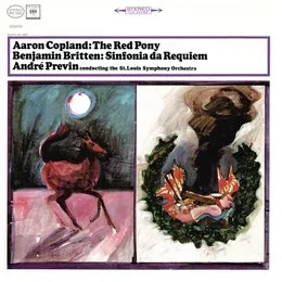 Copland: The Red Pony & Britten: Sinfonia da Requiem, Op. 20 von Benjamin Britten – Album Cover