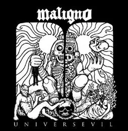 Universevil von Maligno – Album Cover