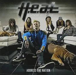 Address the Nation von H.E.A.T – Album Cover
