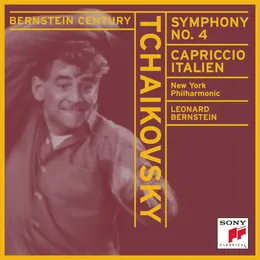 Symphony no. 4 in F minor, Op. 36 von Leonard Bernstein – Album Cover