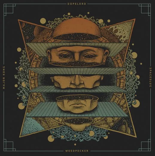 4 Way Split von Weedpecker – Cover