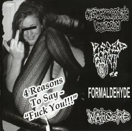 4 Reasons To Say - "Fuck You!!!" von Warsore – Album Cover