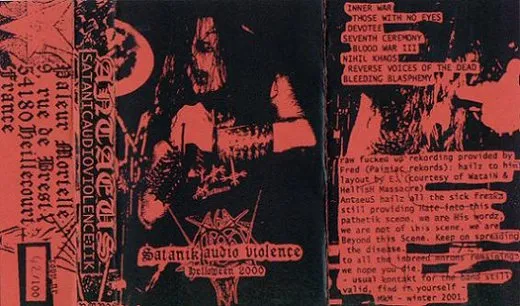 Satanik Audio Violence: Helloween 2000 von Antaeus – Album Cover