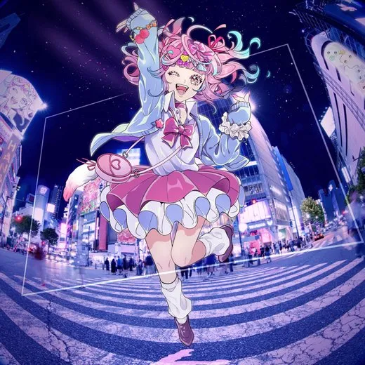 ぶっちぎり東京 von 花冷え。 – Cover