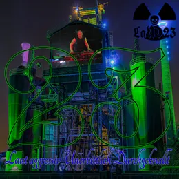 Laut aggressiv Unerbittlich Durchgeknallt von LaUD23 – Album Cover