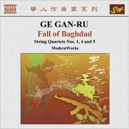 Fall of Baghdad: String Quartets nos. 1, 4 and 5 von 葛甘孺 – Album Cover