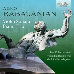 Violin Sonata / Piano Trio von Առնո Բաբաջանյան – Album Cover