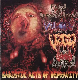 Sadistic Acts of Depravity von Gorged Afterbirth – Album Cover