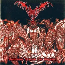 Demonios atacan Los Ángeles von Mortem – Cover