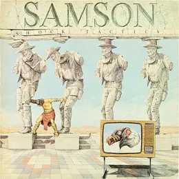 Shock Tactics von Samson – Album Cover