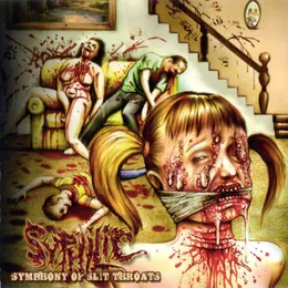Symphony of Slit Throats von Syphilic – Cover