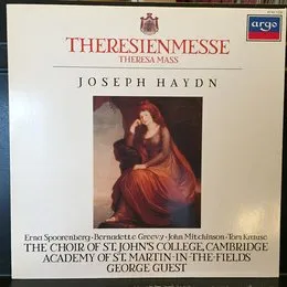 Theresa Mass von Choir of St John’s College, Cambridge – Album Cover