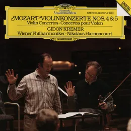 Violinkonzerte Nos. 4 & 5 von Gidon Kremer – Album Cover