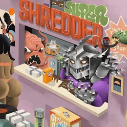 Super Shredder von Mickey Diamond – Album Cover