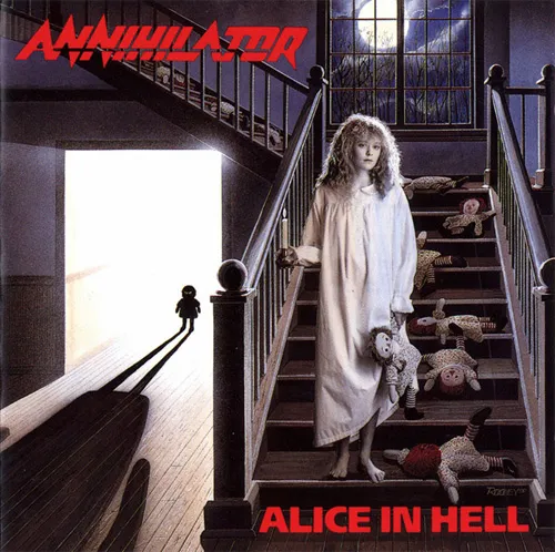 Alice in Hell von Annihilator – Album Cover