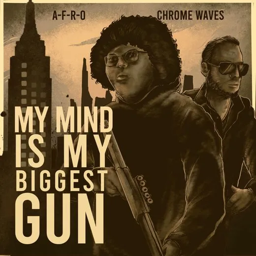 My Mind Is My Biggest Gun EP von Chrome Waves – Cover