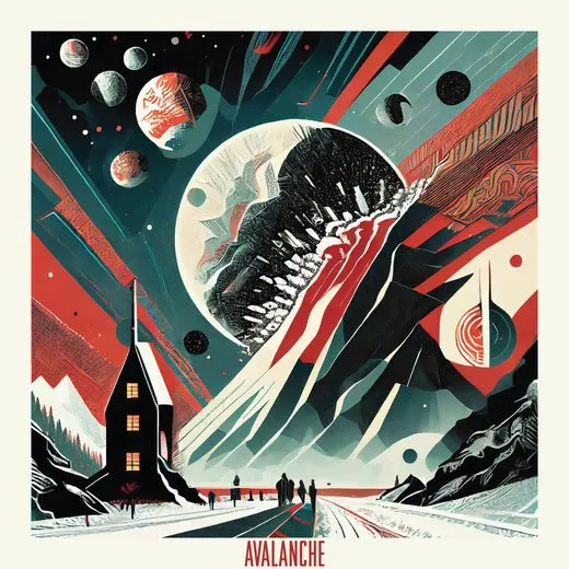 Avalanche von Greenleaf – Album Cover